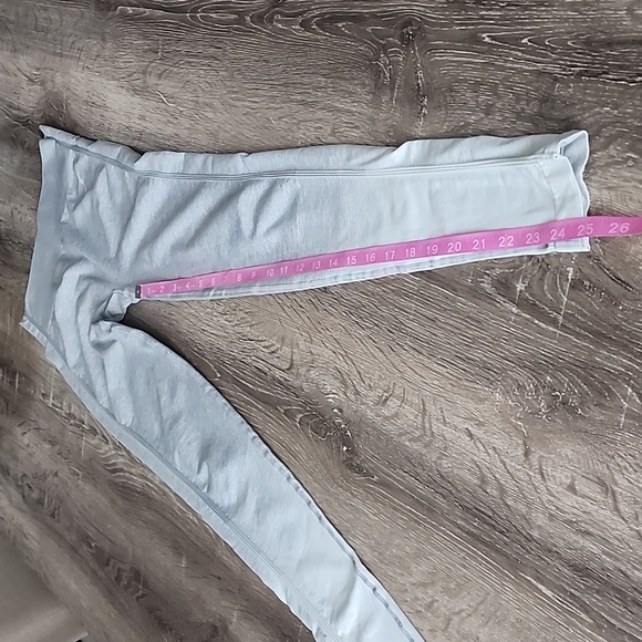 Gymshark Amplify Ombré High Waisted Seamless Leggings Light Gray Ivory White XS - Picture 7 of 12